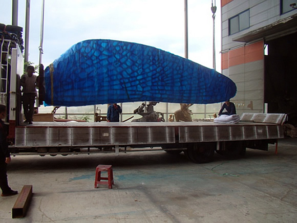 포장 후 운반 작업